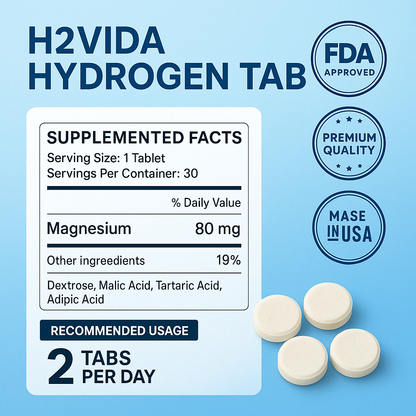 H2 Vida Molecular Hydrogen Tabs