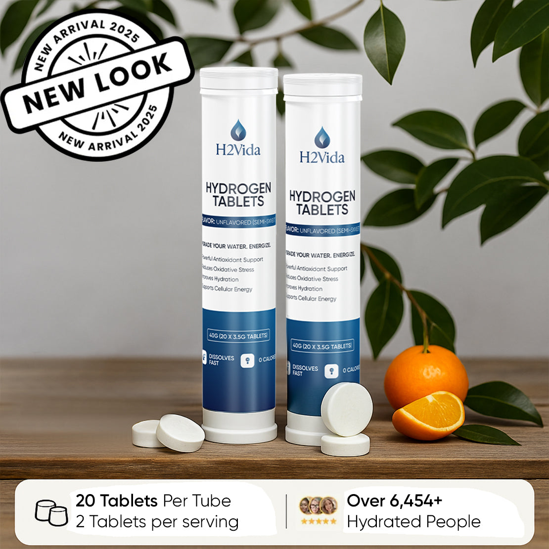 Add 3 Months Of H2 Vida Tabs For 50% Off